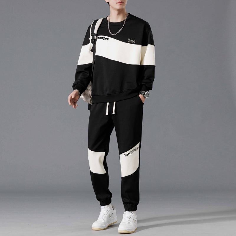 Men's Trendy Spring/Autumn 2024 Casual Sports Suit - Stylish Matching Menswear