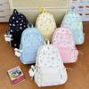 Cartoon Print Backpack Student Schoolbag Women's Lightweight Backpack