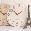 Nordic Clock, Creative Wooden Modern Minimalist Wall Clock for Living Room, Home Use, Stylish and Quiet