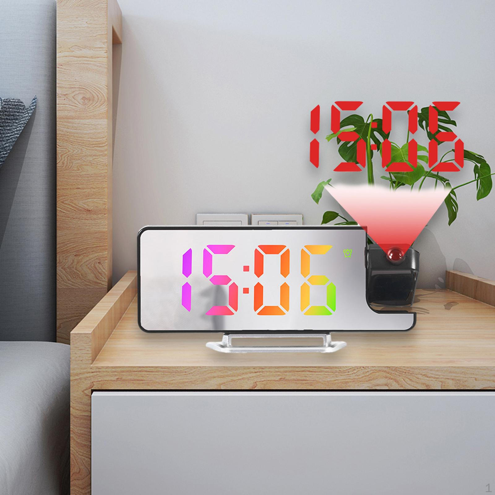 

Усовершенствованные проекционные часы с вращающимся проектором для домашнего использования Multi