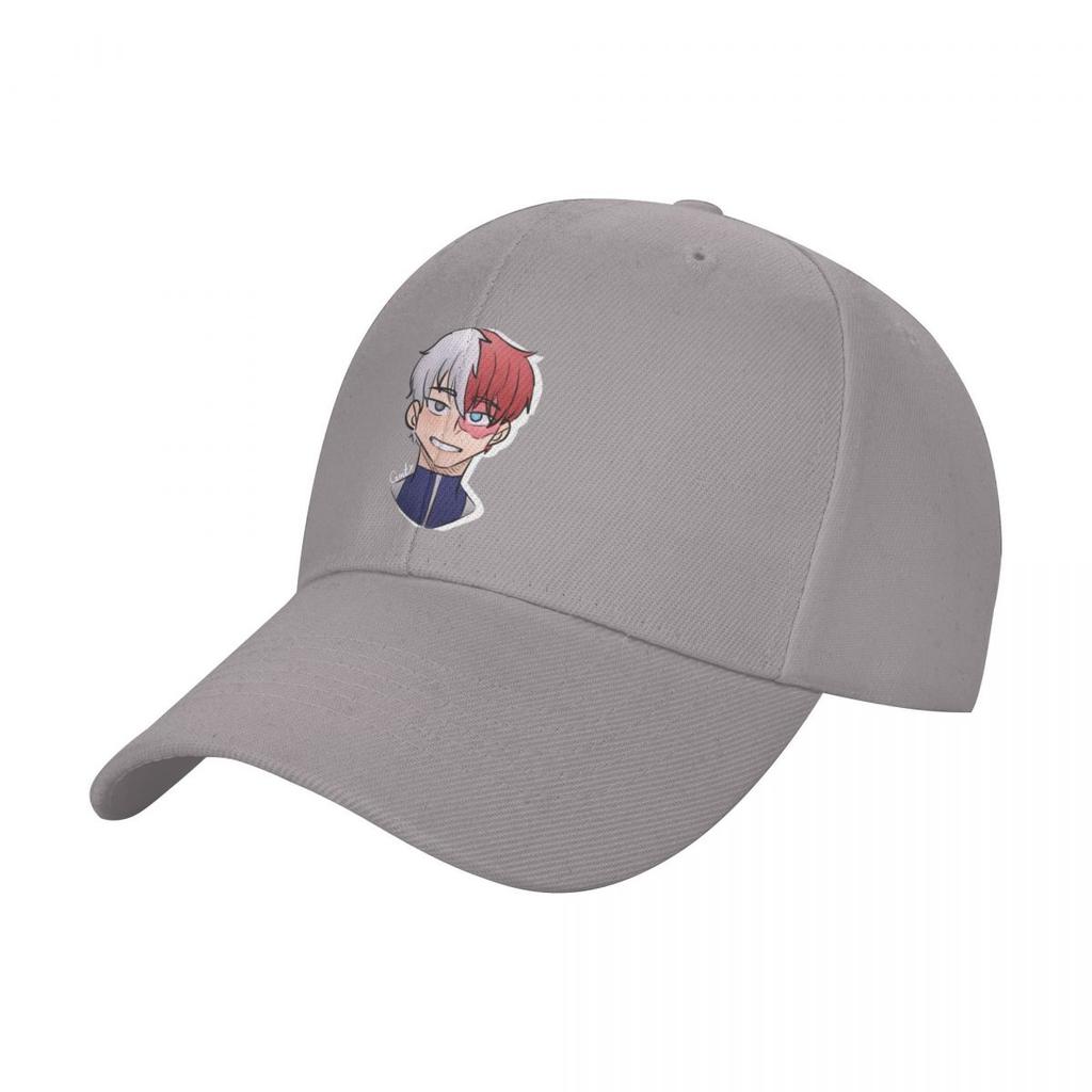 Todoroki MHA Art by Centuriosa Baseball Cap Snapback Hat Beach Man Luxury Ladies Mens