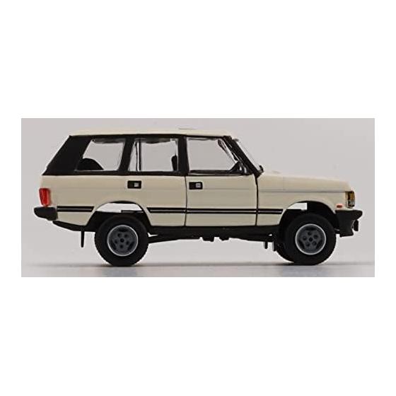 BM CREATIONS 1/64 Land Rover Range Rover Classic LSE 1992 Weiß Linkslenker
