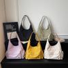Women's Bag Large Capacity Tote Bag Solid Color Handbag Underarm Bag