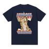 Funny I Choose Violence Vintage Cat Meme T-shirts Women's Men Fashion Trend Y2k T-shirt Casual Cotton Short Sleeve T Shirts Tops