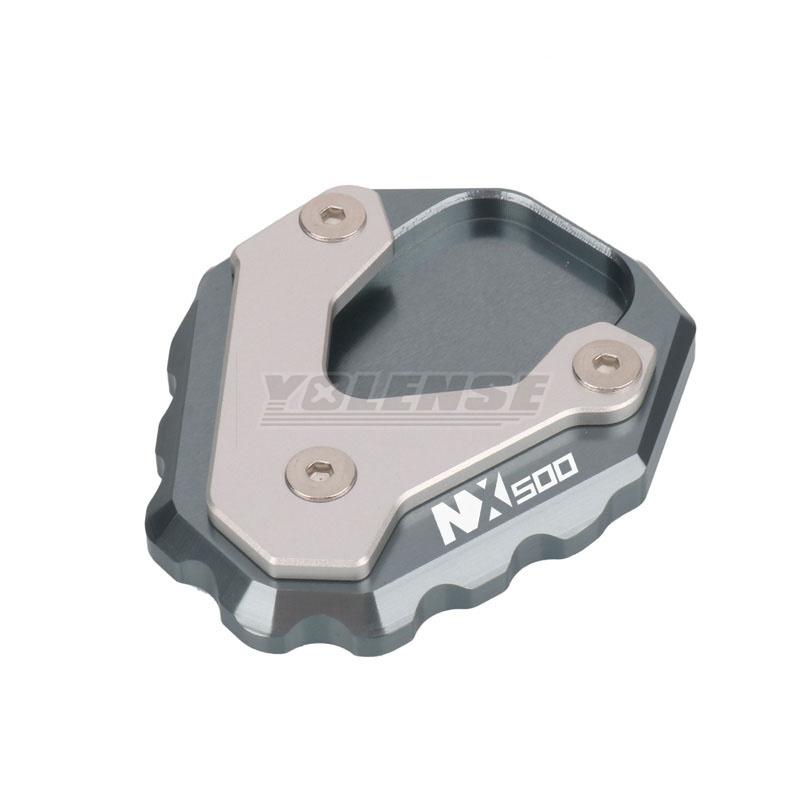 For HONDA NX500 NX400 NX 500 400 2023 2024 2025 Motorcycle Kickstand Foot Side Stand Enlarger Pad Plate Footrest Pedal Extension