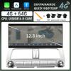 12.3inch Car Radio Multimedia 4G GPS For Toyota Prado 2018-2021 Multimedia Wireless Bluetooth Carplay Touch Head Unit Screen