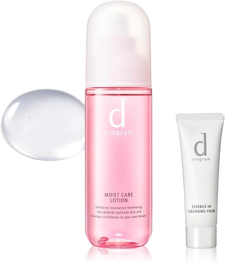 

d Program Moist Care Lotion MB Experience Set with Small Facial Cleanser [Quasi-drug]
