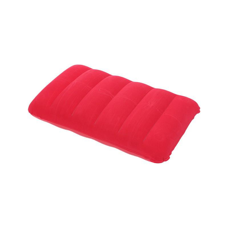 Portable Inflatable Travel Pillow: Lumbar Support for Camping, Train, Airplane, Nap, & Prone Sleeping