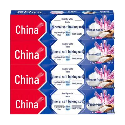 Zhonghua Healthy White Sea Salt & Baking Soda Toothpaste 4-Pack