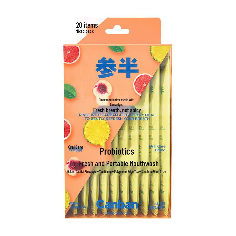 Płyn do płukania ust Semiblend Probiotic o smaku mieszanych owoców