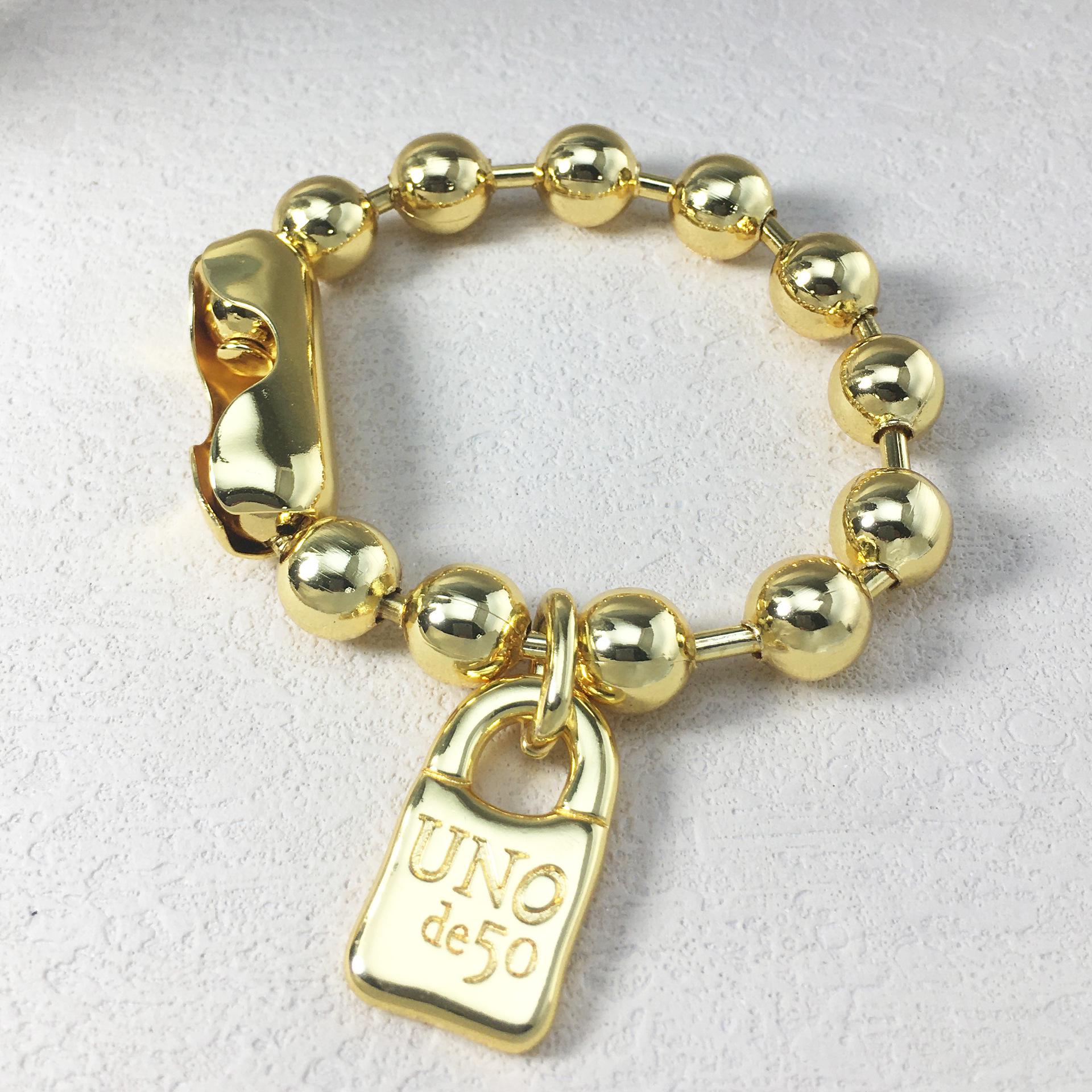 2024 UNOde50 European & American Geometric Bracelet for Women - Romantic Jewelry Gift.