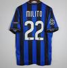 Replica vintage maglia classica Kaka c Ronaldinho capelli a pezzo unico