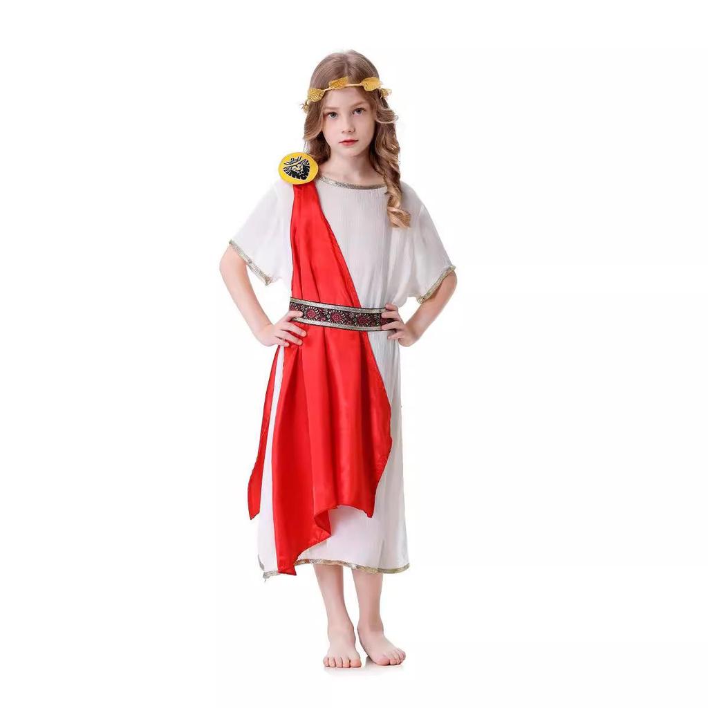 Halloween Roman Egyptian Parent-Child Cosplay Costumes for Masquerade & Role-Playing