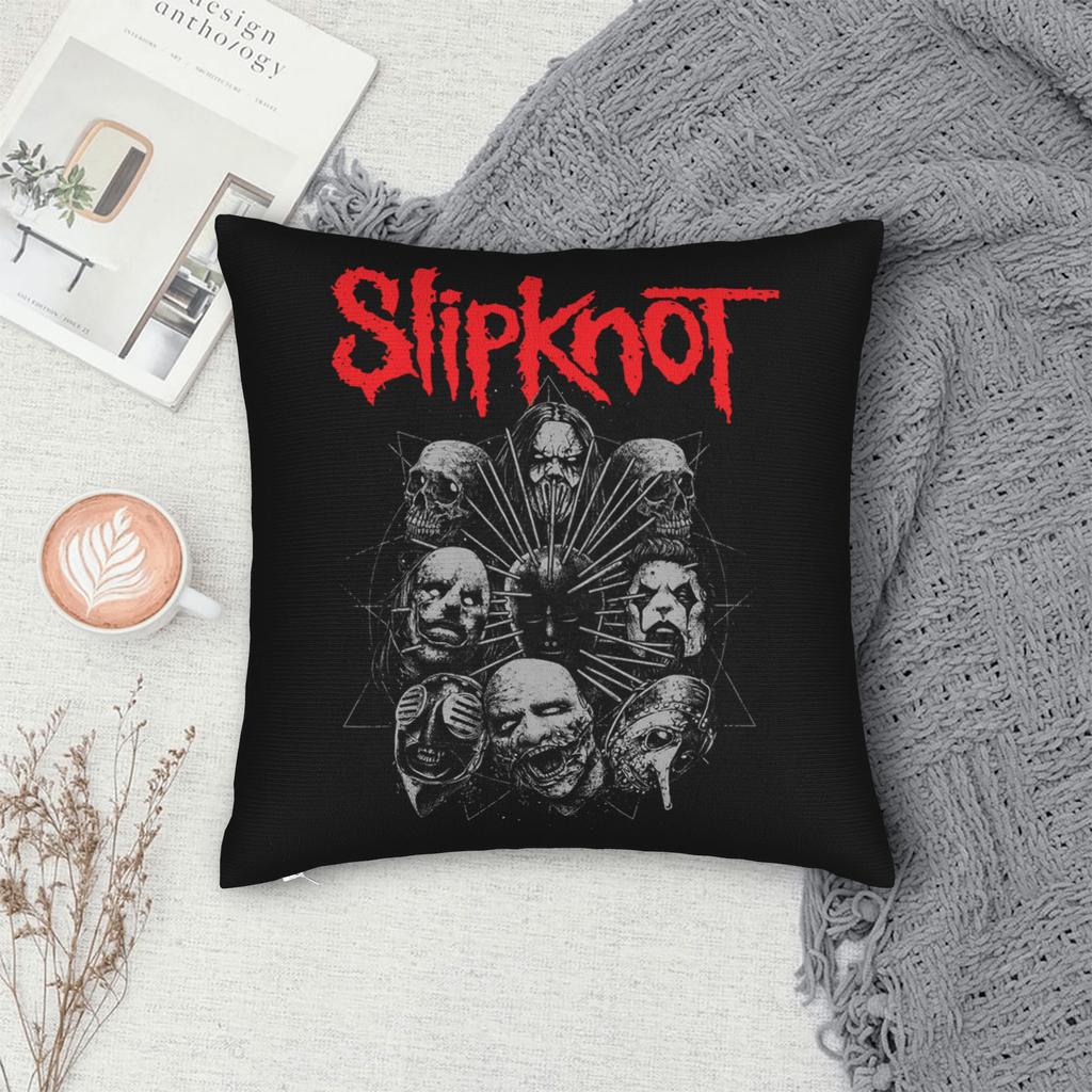 Slipknotes metal rock band music Printing Pillowcase Cushion Cover Pillow Covers New Style Home Decor Zipper Multi-Size