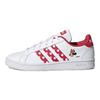 adidas Neo Grand Court Comfortable Durable Low-Top Sneakers Women Sneakers White Red GZ4646