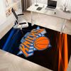 Knicks logo Print Area Rug - Soft, Washable Non-Slip Indoor Mat for Office Chairs, Living Room, Home Office Decorative Rug