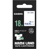 Casio Маркер для етикеток NameLand Стрічка для тканини 18 мм XR-118BU Синій текст