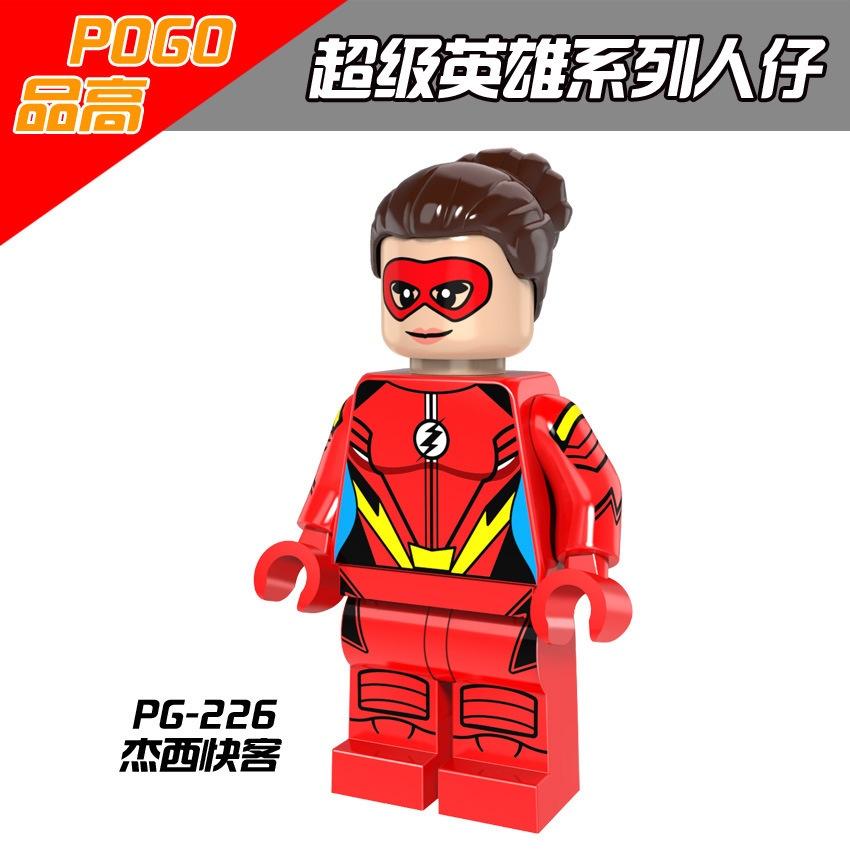 Minifigures Pg8060 Superhero Poison Ivy Captain England Mini Figures Building Blocks Toys