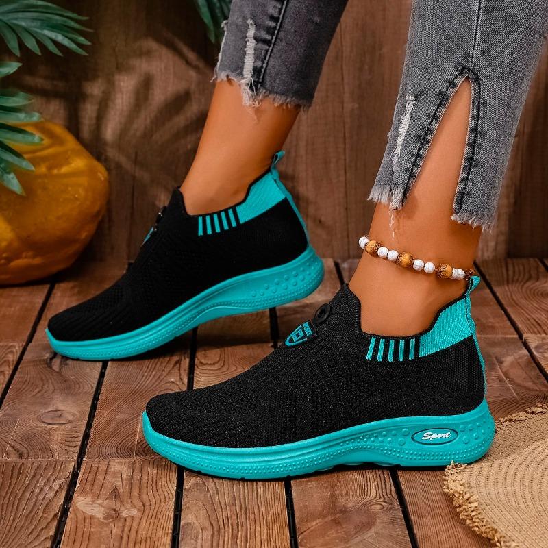 Fashion Ladies Shoes 2025 Fashion Slip-on Women's Vulcanize Shoes New Color Matching Breathable Hot Sale Light Comfortable Casual Shoes