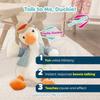 Plush Material Electric Plush Duck Electric Function Recording Singing Duck  Educational Toy