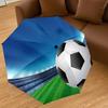 1PC Soccer Ball Umbrella-8-Rib Reinforced, Automatic Open, Lightweight & Durable, Fashion Accessory for Outdoor, H0362