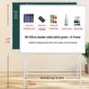 Tablă Albă Magnetică Mobilă - Tablă Ștergătoare pentru Scris și Desen pentru Casă, Predare și Training
