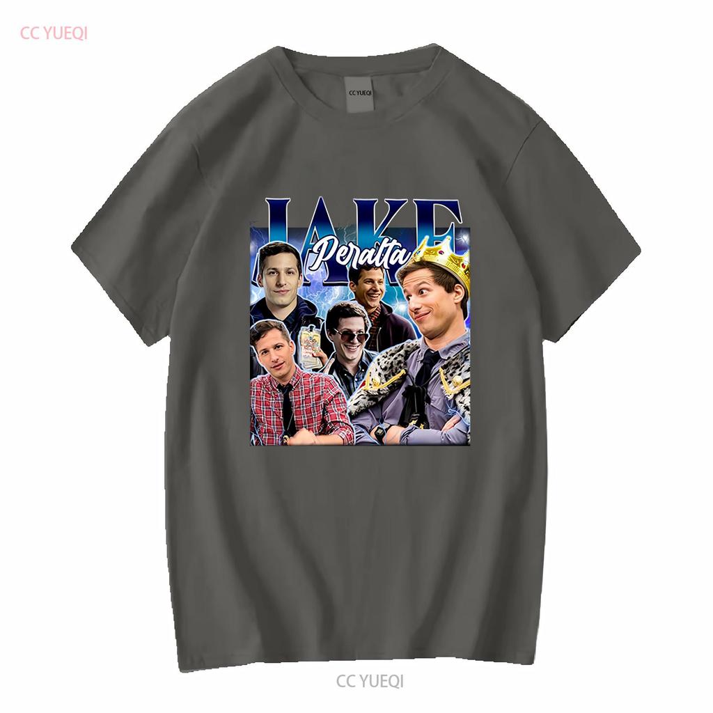 Jake Peralta T Shirt For Bestfriend s Andy Samberg Sweater Funny long or short sleeves vintage Washed Casual streetwear