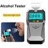New Portable Alcohol Tester with Voice Broadcast LCD Display Breath Alcohol Analyzer Breathalyzer Drunk Driving Checker for Personal
