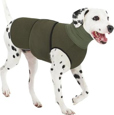 Dog Anxiety Vest,Breathable Dog Calming Shirt for Fireworks, Thunder,Travel,Separation,Anti-Anxiety Dog Calming Vest with Collar