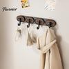 Decorative Storage Hook Adhesive Hook, Load-Bearing Wall Hanger, with High-Adhesive Backing Heavy Duty Retro Style for Bathroom Kitchen Entrance Hall