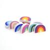 Rainbow Silicone Baby Teether - DIY Cartoon Teething Toy for Infants