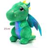 Stuffed Animal Dinosaur Kids Cuddly Plush Doll for Toy Valentine'S Day Blue