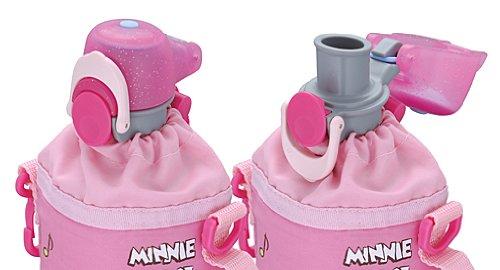Thermos PET Bottle Cap & Cooler, Disney Minnie Mouse (for 500ml PET Bottles), Pink, RDI-500DS P