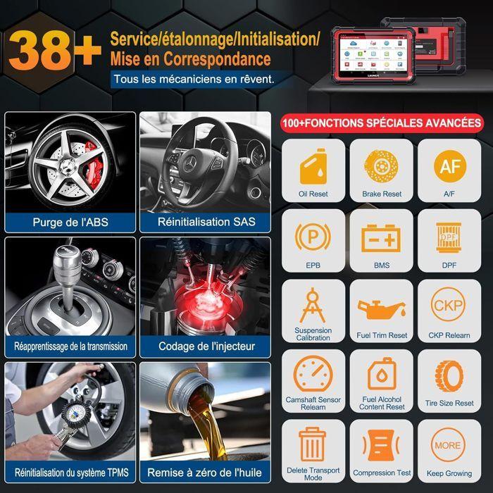 Valiză diagnostic - LAUNCH - X431 Pro Elite - Bidirecțional - Codare ECU online - OBD2