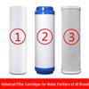 Set Filtru Prealabil Purificator de Apă Universal de 10 inch: Bumbac PP, Filtre de Carbon Comprimate și Granulare pentru Sisteme de Apă Casnice