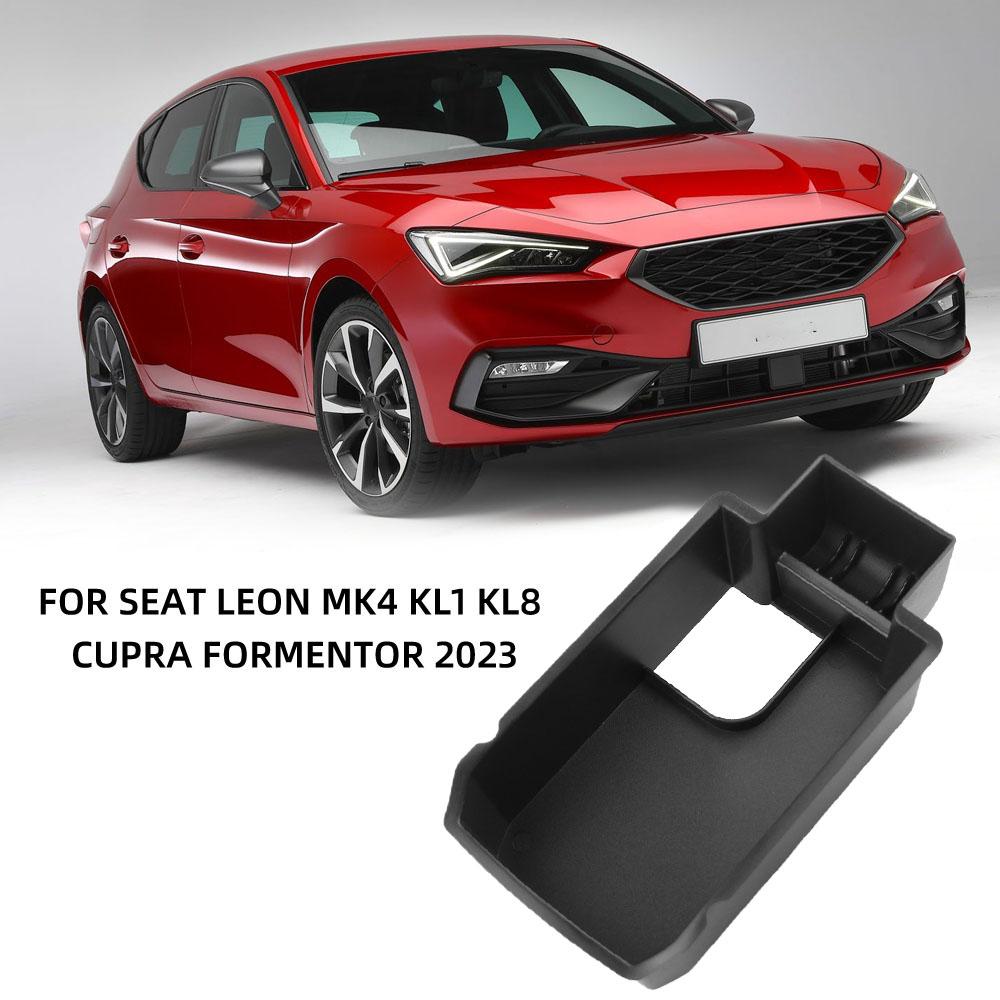 Bilarmstöd Förvaringslåda För Seat Leon MK4 KL1 KL8 Cupra Formentor 2026 Konsol Handskfack Hållare Fodral Bilinteriör Styling