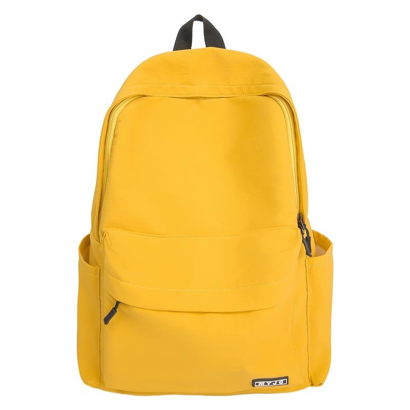 

ins стиль простой маркировка большая вместимость ученики средней школы корейская версия ученики средней школы учебный сумка для репетиторства рюкзак жёлтый