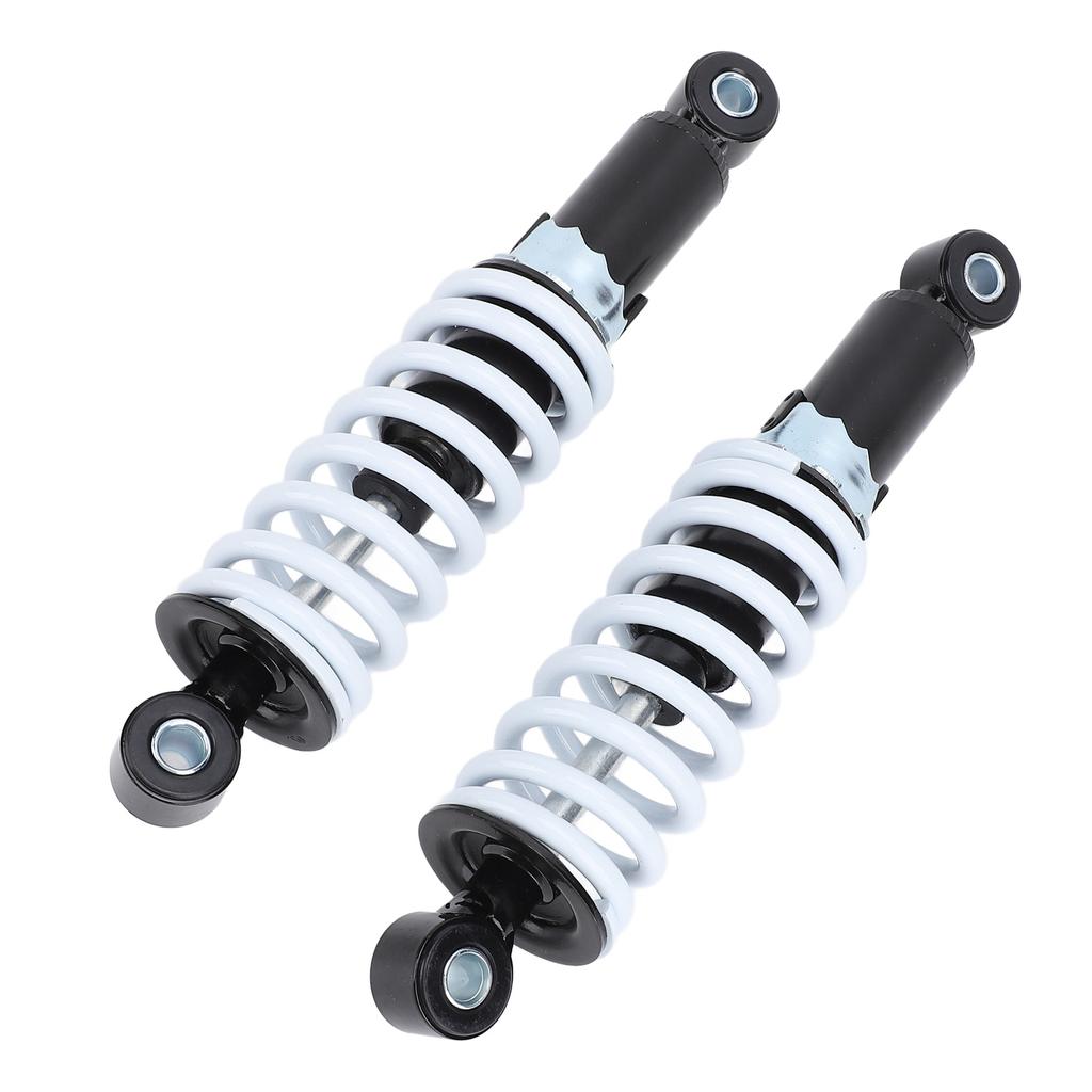 2Pcs Shock Absorber 250mm Hole Distance 450lbs Load Bearing Adjustable Damping for 50cc 70cc 90cc 110cc Dirt Pit Bike