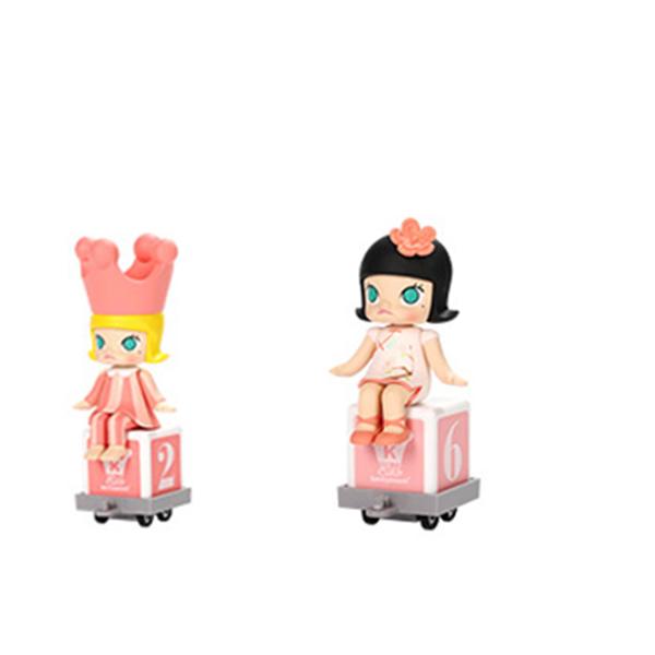 POP MART Molly Happy Train Big Party Collection Mystery Boxes, Single Mystery Box