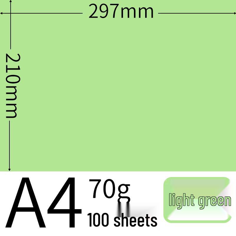 Papier Coloré A4 - 80g, 500 Feuilles, 25 Couleurs, Idéal pour le Bureau, l'Impression, la Reliure et les Étudiants