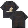 Alex Warren 2026 Tour Graphic Merch Vintage Washed T Shirt Men Women Hip Hop Fashion Tshirts Short Sleeve Cotton Loose T Shirts