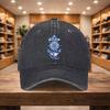 Nautischer Anker Kompass Gewaschene Baseballkappe Verstellbare Baumwolle Snapback Mütze