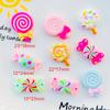 20 Pcs New Cute Kawaii Cartoon Candy Lollipop Resin Cabochon Scrapbooking Diy Jewelry Earwear Craft Decoration Accessories A100