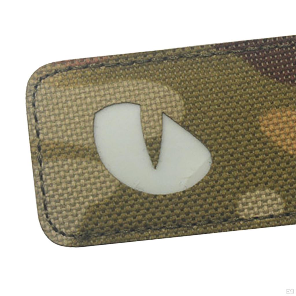 Dark Morale Embroidered Applique Fastener Patch for Hats Caps Bags Jackets Backpack