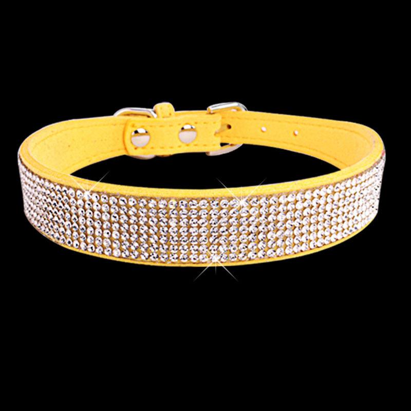 Bling Crystal Diamond Collar for Pet Dog Cats Wear