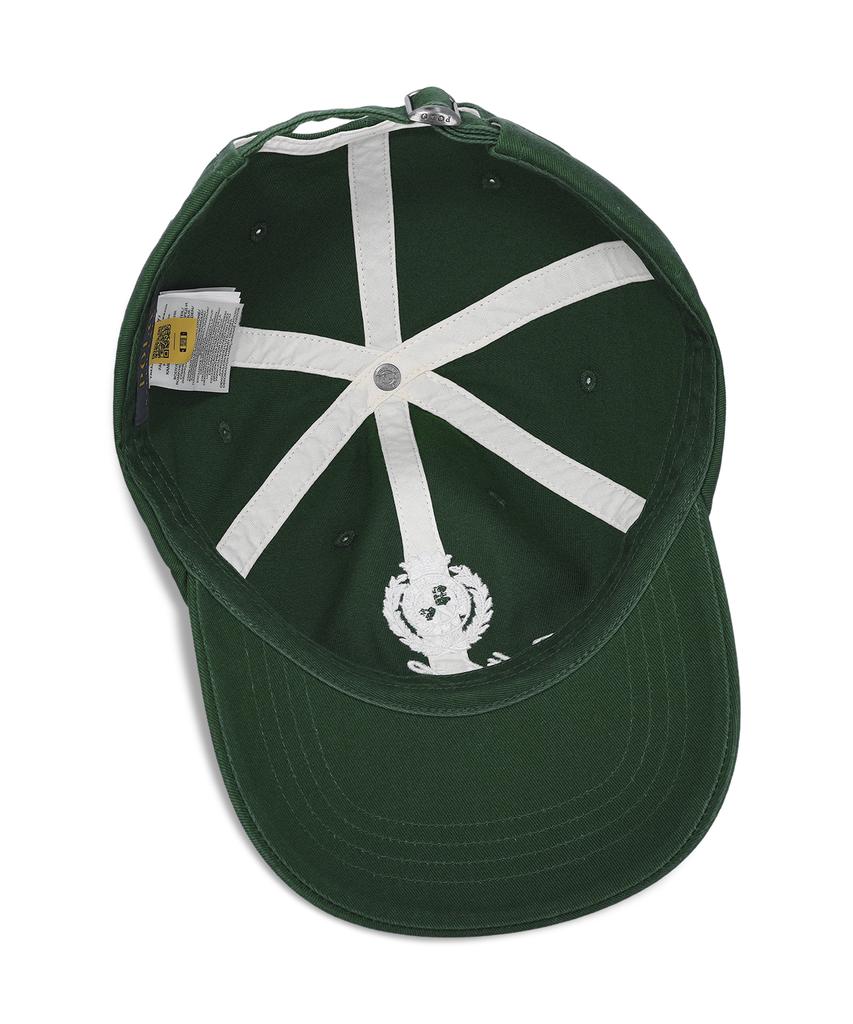 POLO RALPH LAUREN Crest Embroidered Twill Ball Cap - Green
