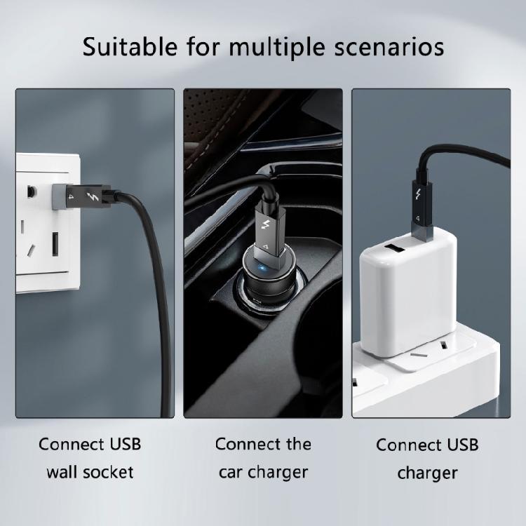 USB C Samice na USB Samec Kabelový Převodník USB2.0 Samec na Typ C Samice Adaptér Funkce Snadné Zapojení a Přehrávání Příslušenství