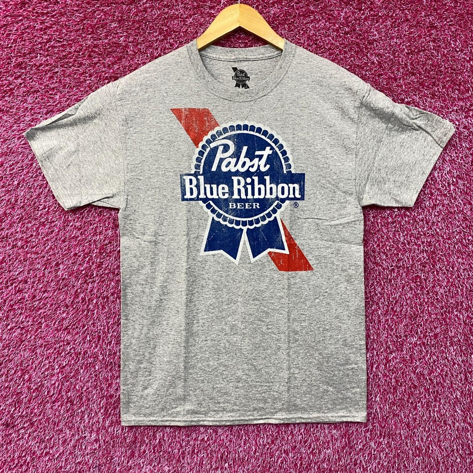 

Pabst Blue Ribbon Promo Gray T-Shirt Medium XXXL