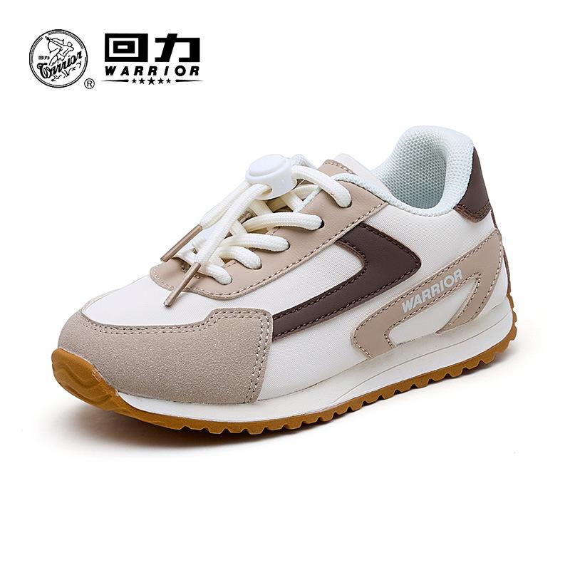 Leather platform autumn new students 4-16 years old boys and girls sports shoes retro versatile shoes