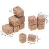 High Quality 1:12 Scale Dollhouse Firewood Pile Multistyles Mini Cart Scene Model Miniatures Straw Stack Fairy Garden Decor